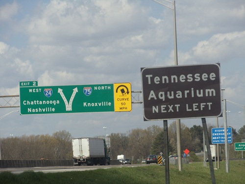 tennessee road signs