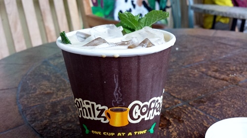Mint Mojito Iced Coffee, Philz Coffee, Palo Alto, California