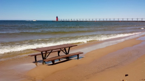 South Haven, Michigan, Lake Michigan, beach